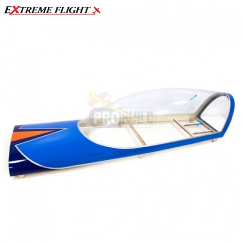 EF 60" Extra 300 V2 Canopy- Blue/Orange Scheme